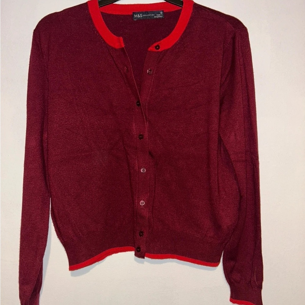 M and S cardigan